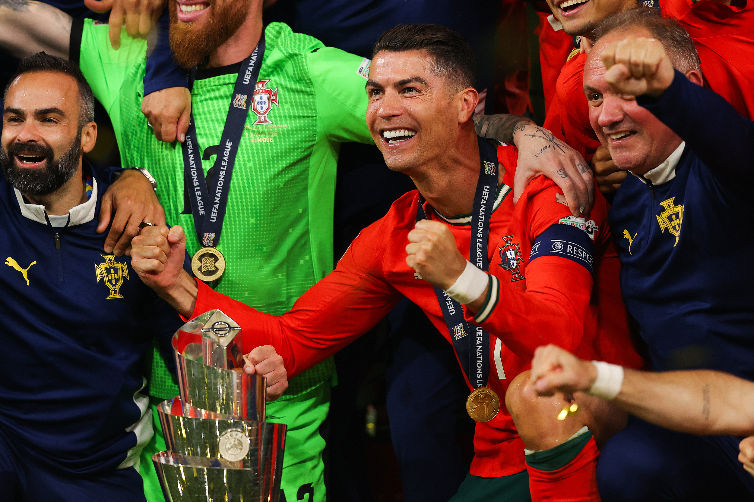 欧国联联赛中的惊险战役中展开